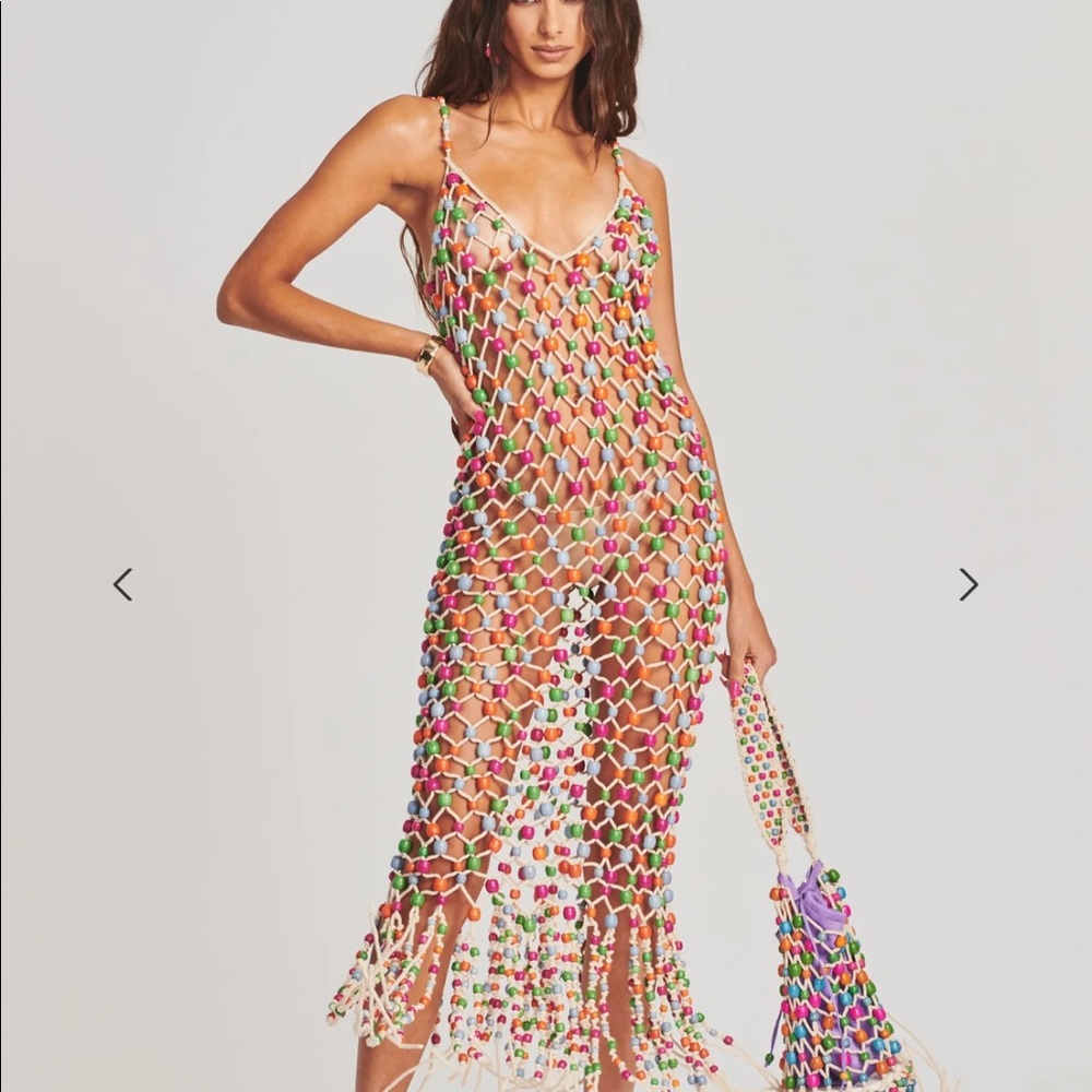 NWT Retrofete Calypso beaded dress size XS-S